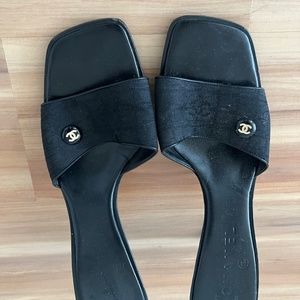 Chanel Mules Black 41